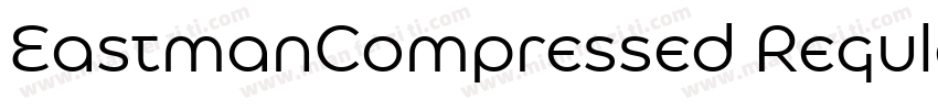 EastmanCompressed Regular字体转换